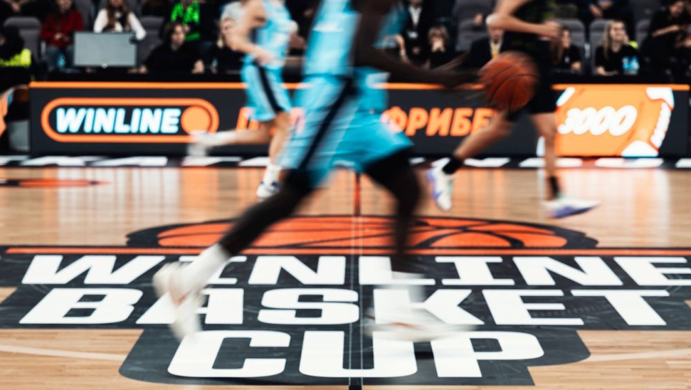 Unique basketball court was designed especially for WINLINE Basket Cup