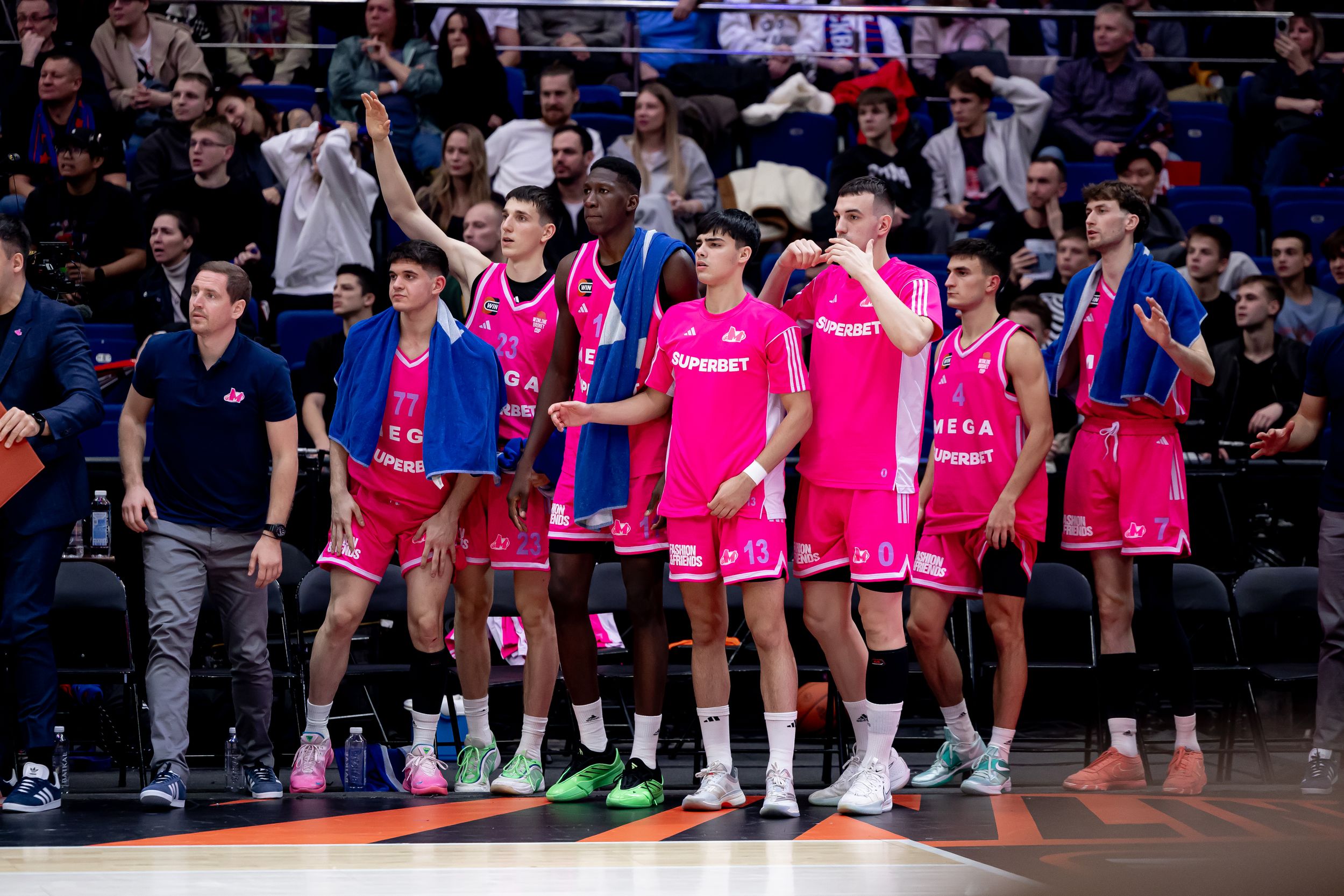 Фотоотчет: ЦСКА – «Мега», 22 октября 2025