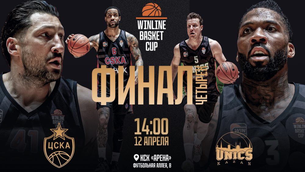 ЦСКА и УНИКС определят победителя WINLINE Basket Cup