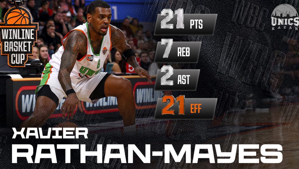 Xavier Rathan-Mayes Helped UNICS Defeat Uralmash